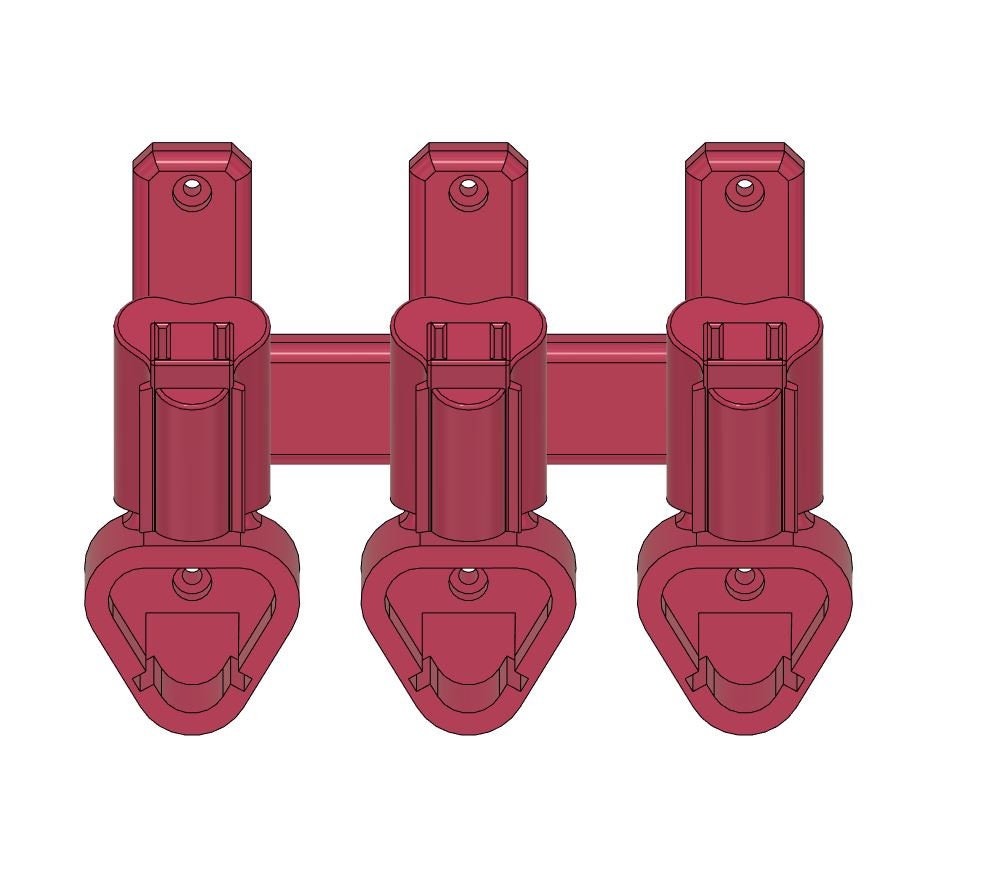 Milwaukee M12 Drill and Battery Mount/Holder // Triple // Double // Single