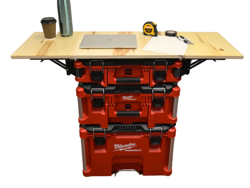 Milwaukee 3-Piece Worktop and Side Table Assembly Instructions – 3Dbility