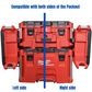 Tool Box Side Holder compatible with Milwaukee Packout