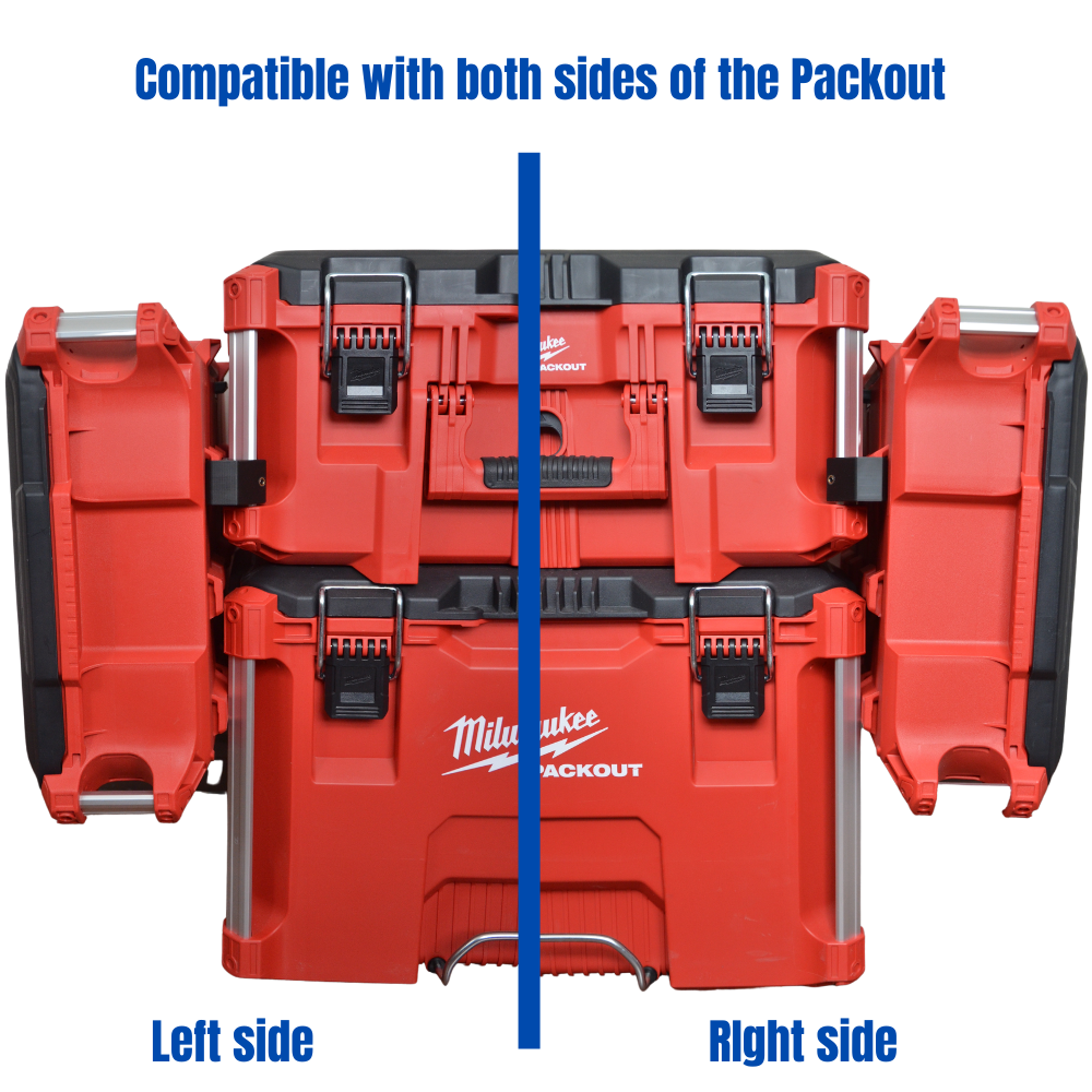 Tool Box Side Holder compatible with Milwaukee Packout