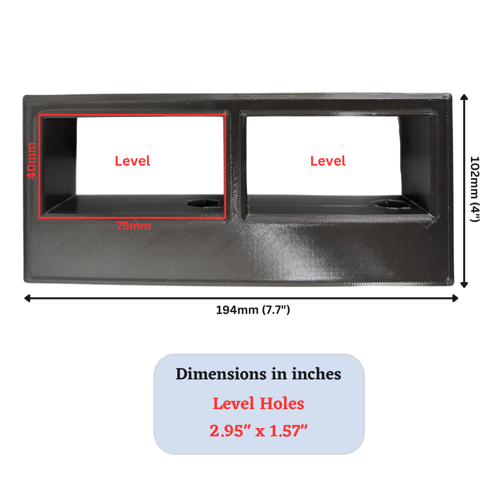 Double Level Holder Kit compatible with Dewalt Toughsystem 2.0