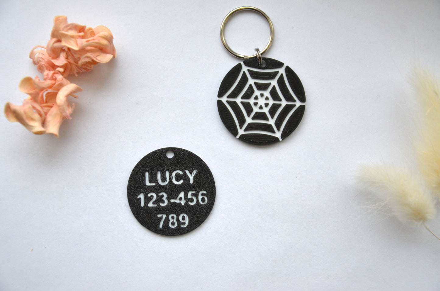 Spider Web ID Tag