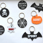 Spider Web ID Tag