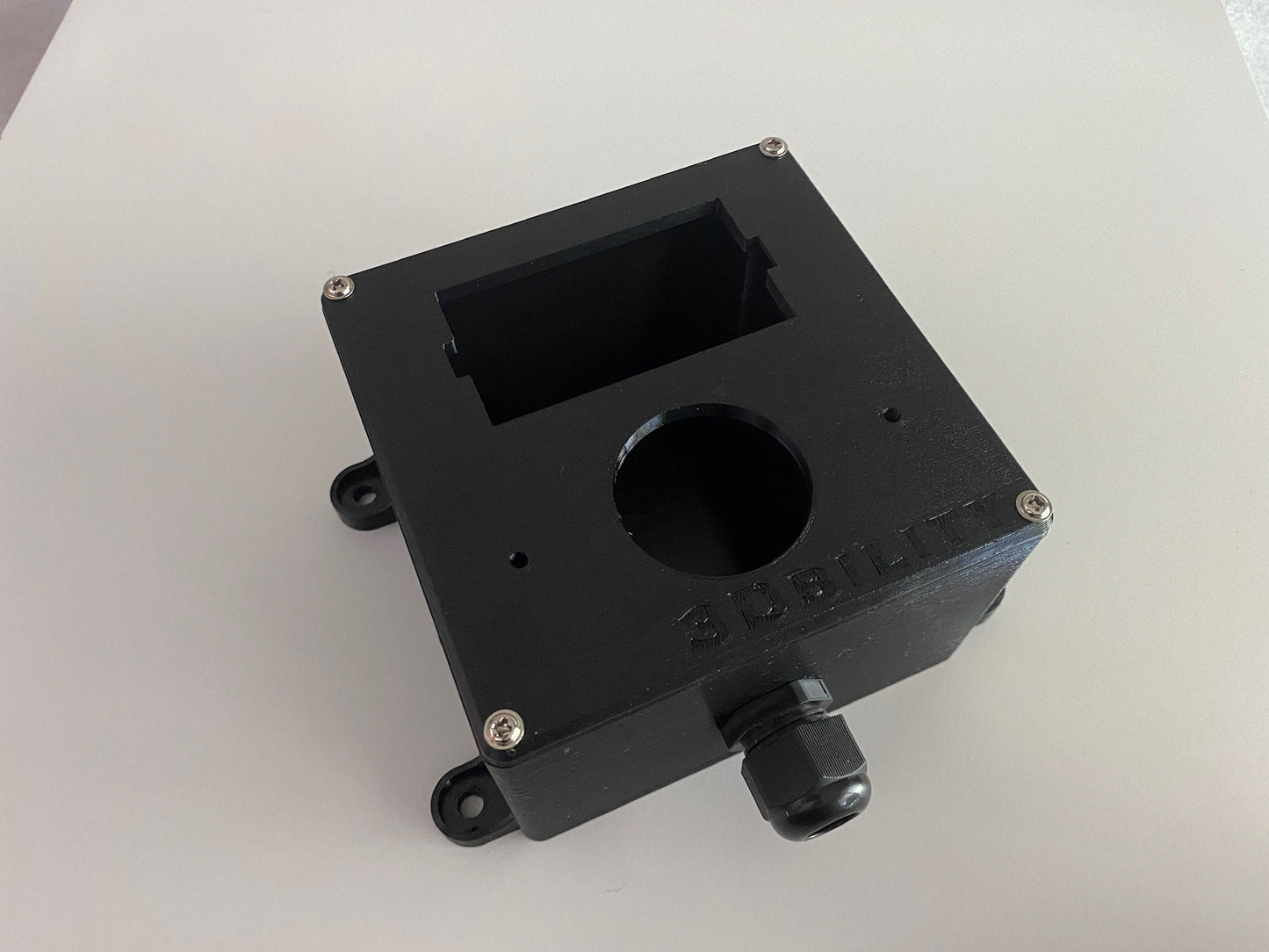 Power Meter Enclosure for L6-30R 80-300V // Mining Rig Accessories // 3D printed //