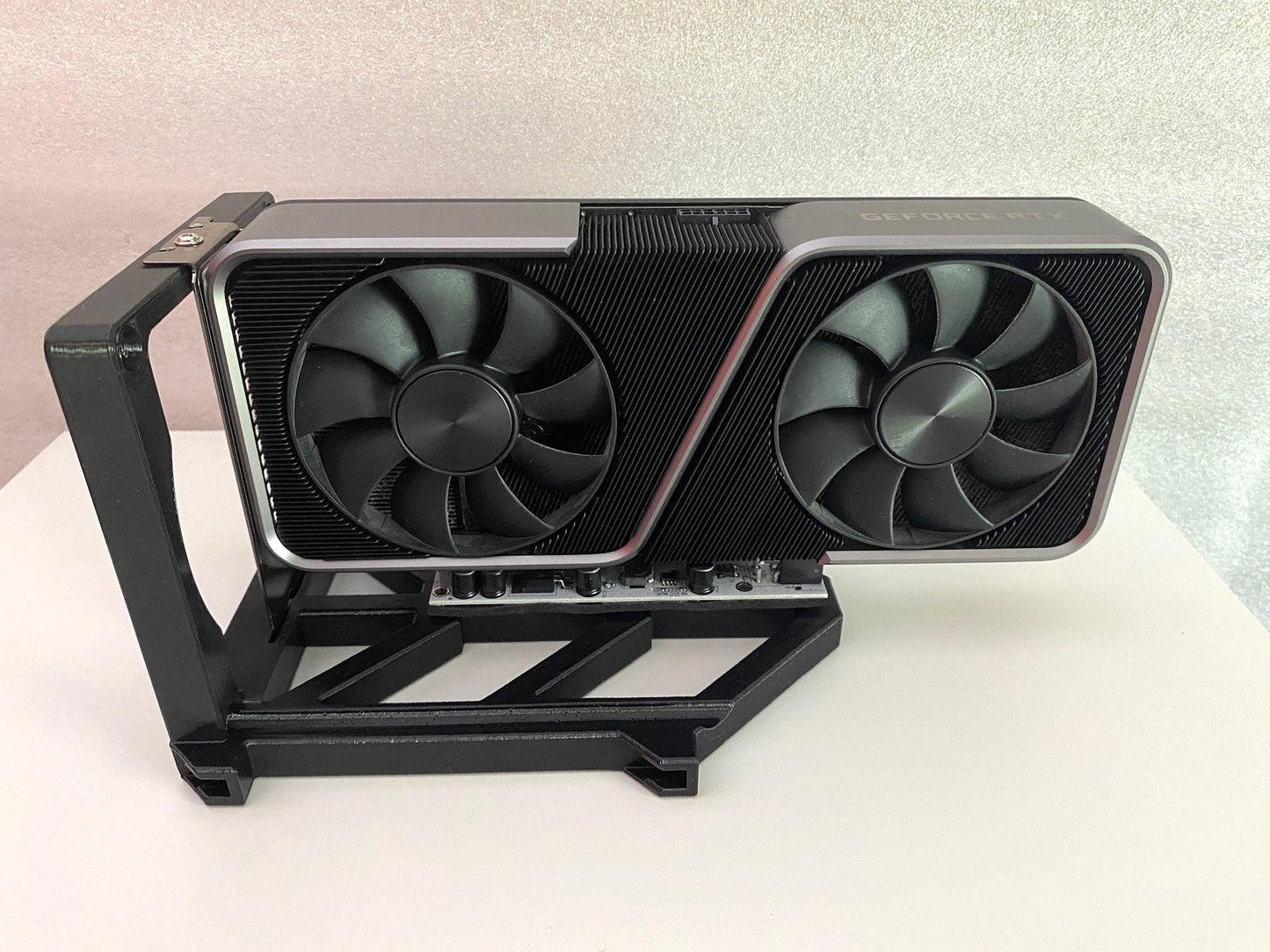 Solo GPU Stand for Mining Rig // Side-by-side inserts // Mining Rig Accessories // 3D printed //
