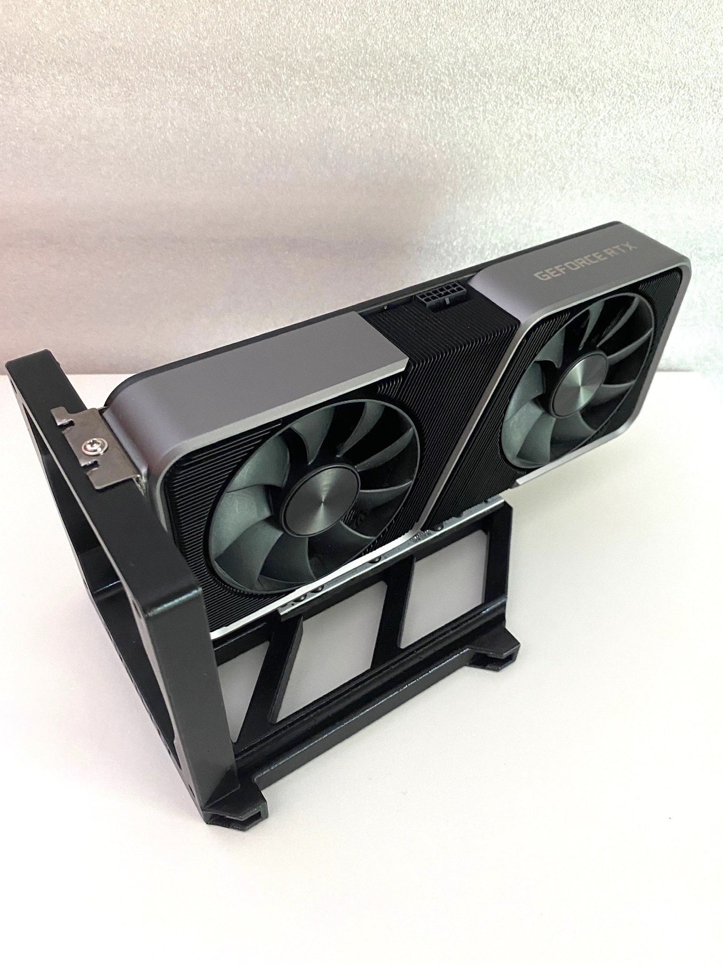 Solo GPU Stand for Mining Rig // Side-by-side inserts // Mining Rig Accessories // 3D printed //