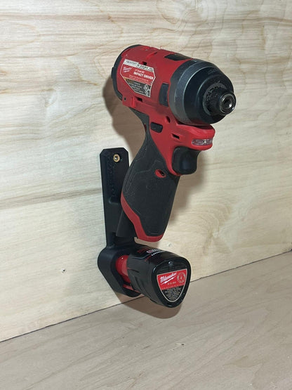 Milwaukee M12 Drill and Battery Mount/Holder // Triple // Double // Single
