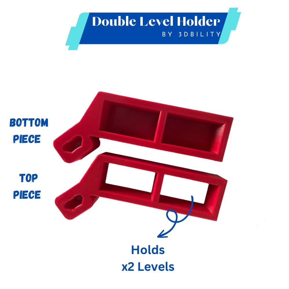 BUNDLE // Double Level / Cup / Cable Holders compatible with Milwaukee Packout