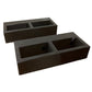 Double Level Holder Kit compatible with Dewalt Toughsystem 2.0