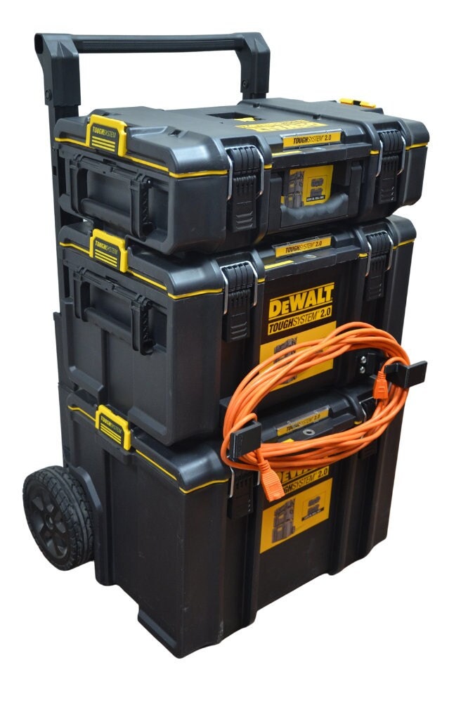 Extension Cord Holder With Clips compatible with Dewalt Toughsystem 2.0