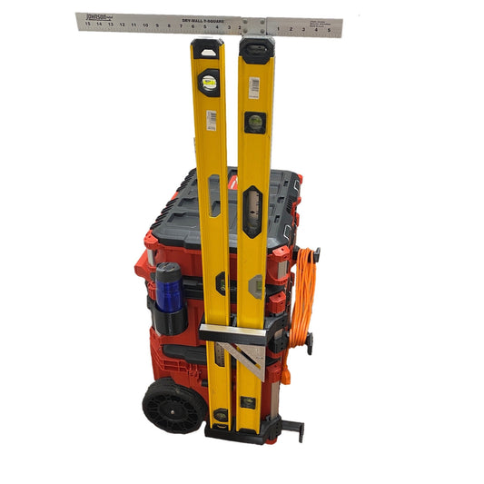 BUNDLE // 5in1-Level / T-squares / Carpenter / Cup / Cable Holders compatible with Milwaukee Packout