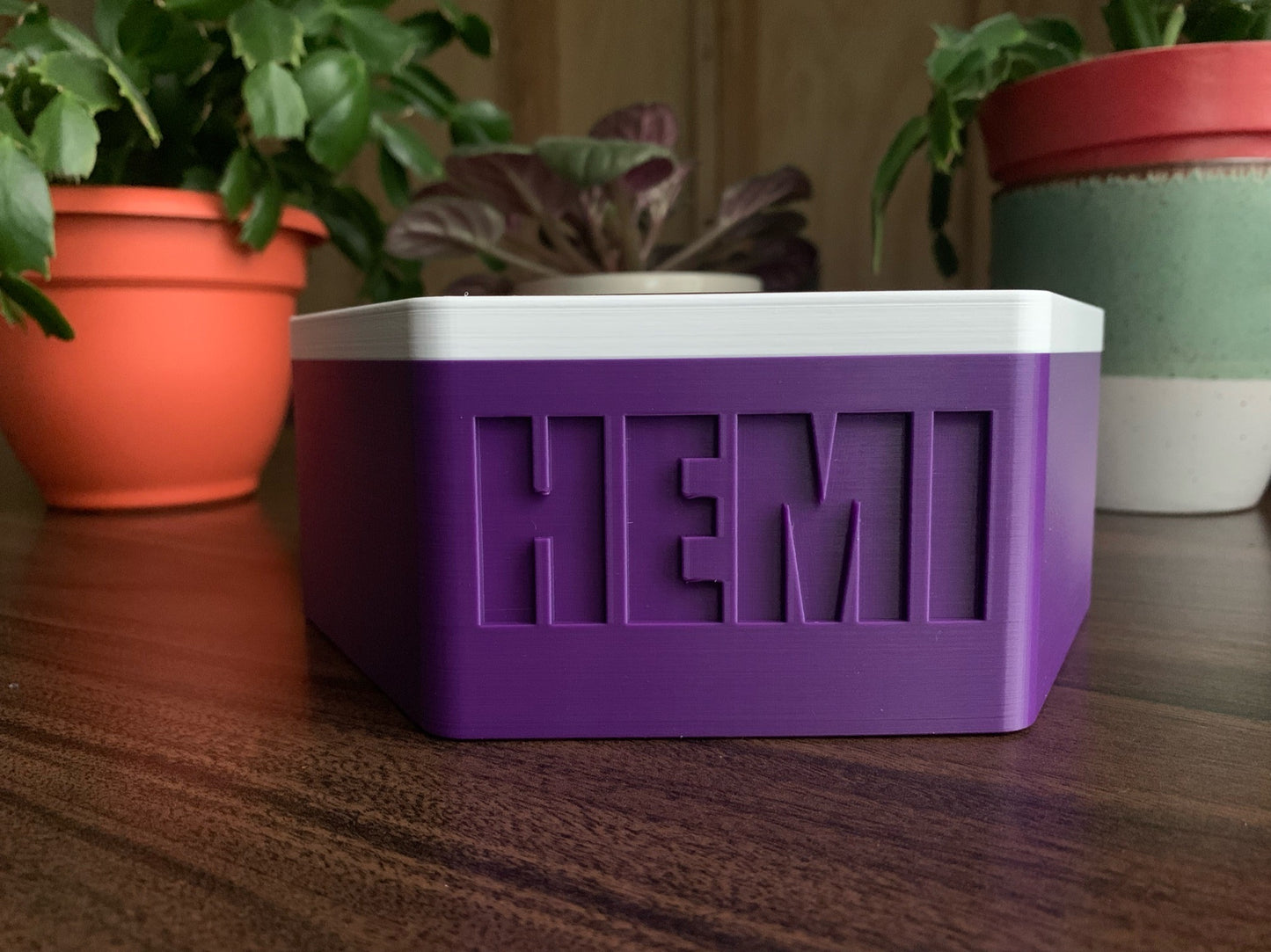 Engraved Hexagon Bowl