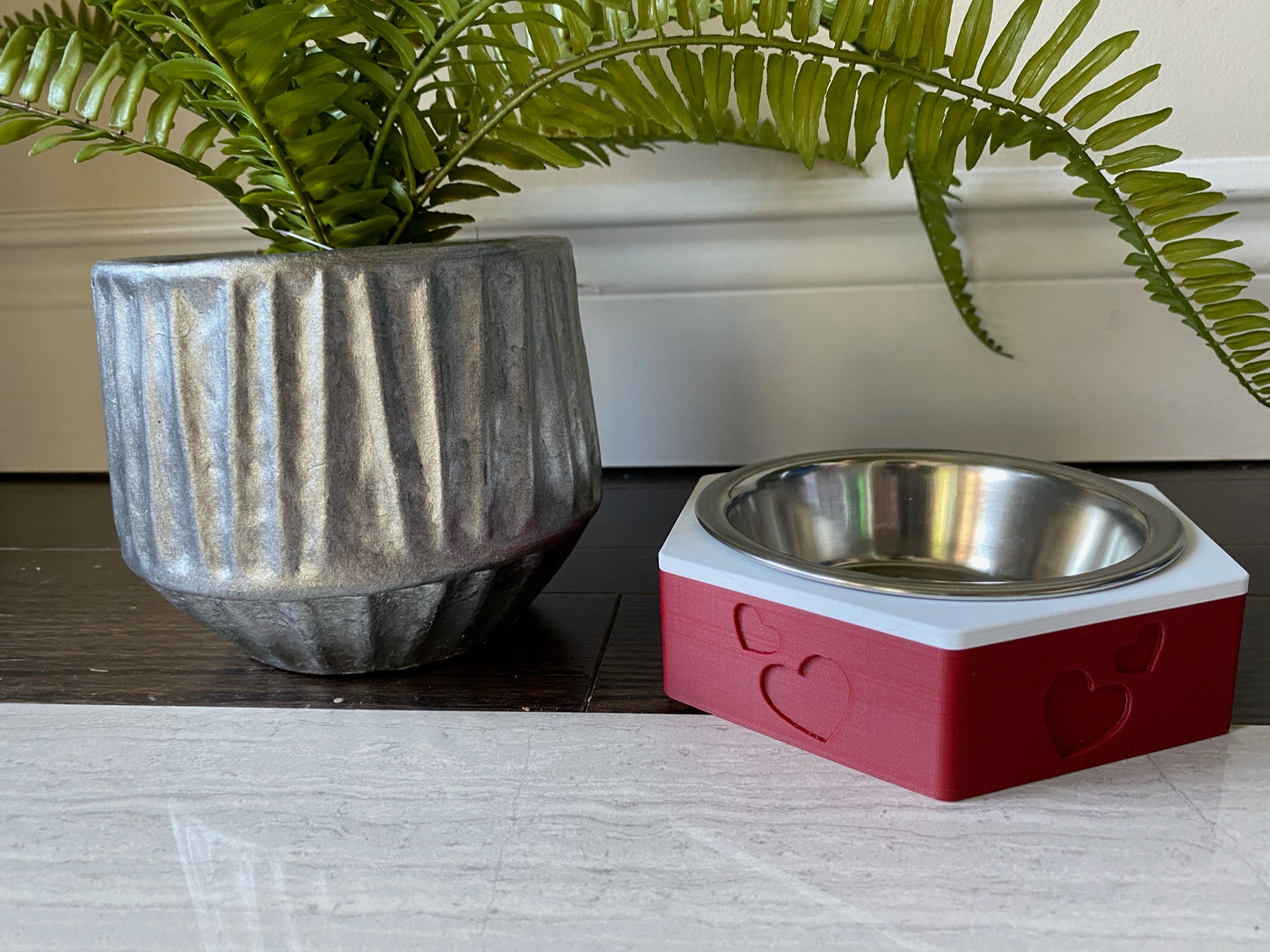 Engraved Hexagon Bowl