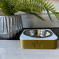 Engraved Square Bowl