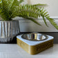 Engraved Square Bowl