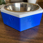 Engraved Hexagon Bowl